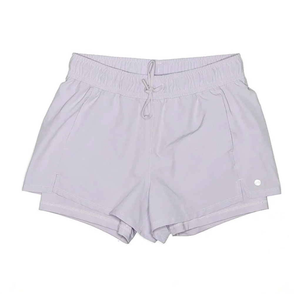 Women's Apana Light Purple Athletic Shorts. Size small